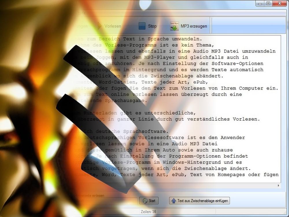 Vorleseprogramm
