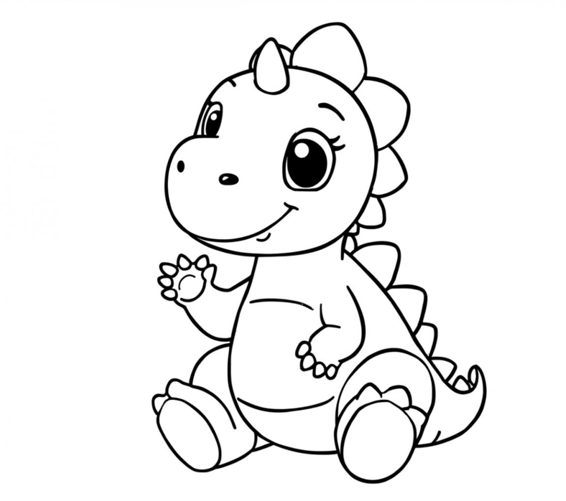 Dino-Malbuch